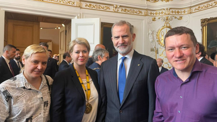 Participation in the 2025 Charlemagne Prize Award Ceremony